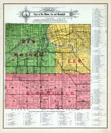Des Moines, Lee and Bloomfield Townships, Raccoon River, Polk County 1914